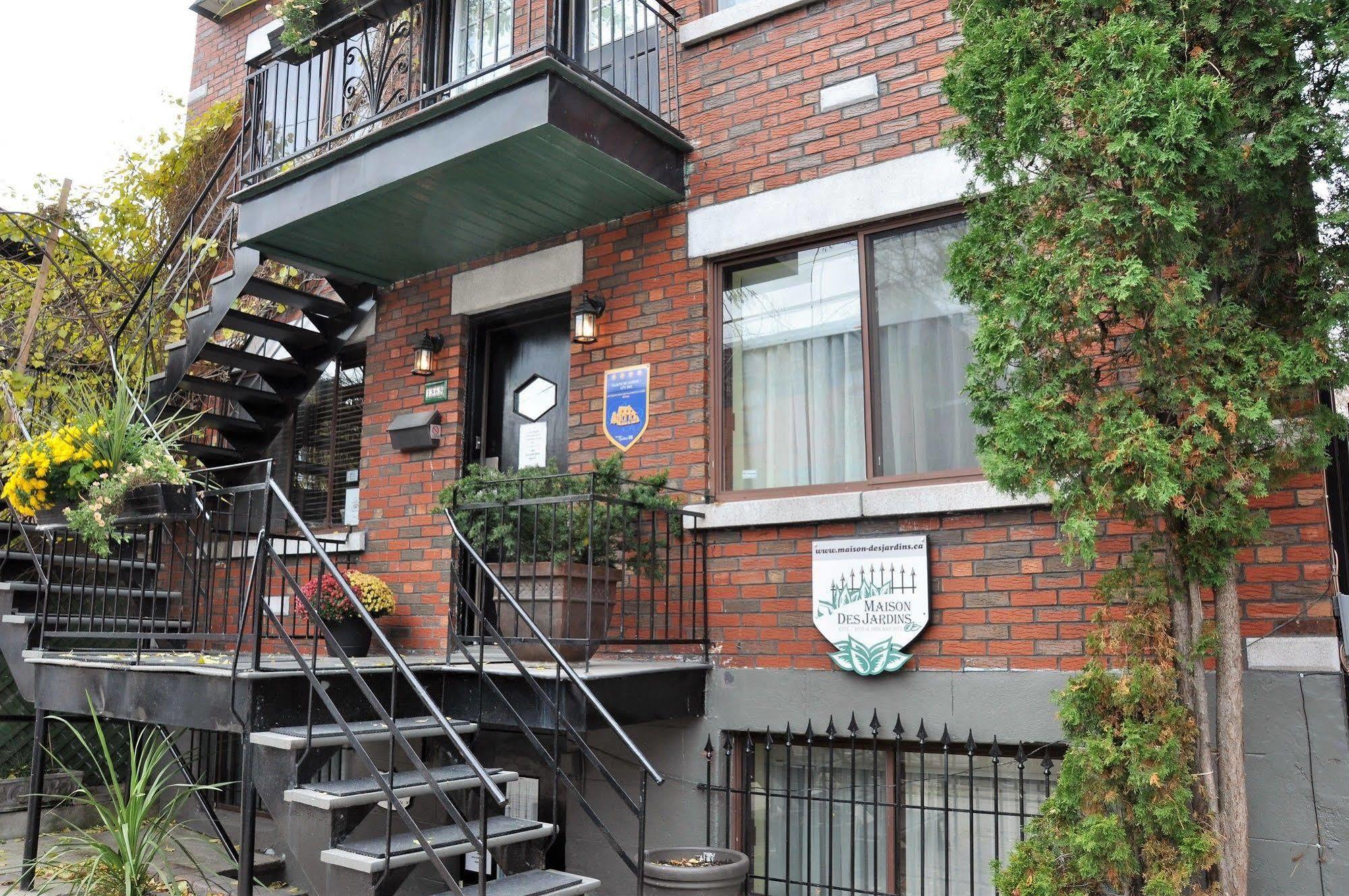 Maison Des Jardins B & B Montréal Exterior foto